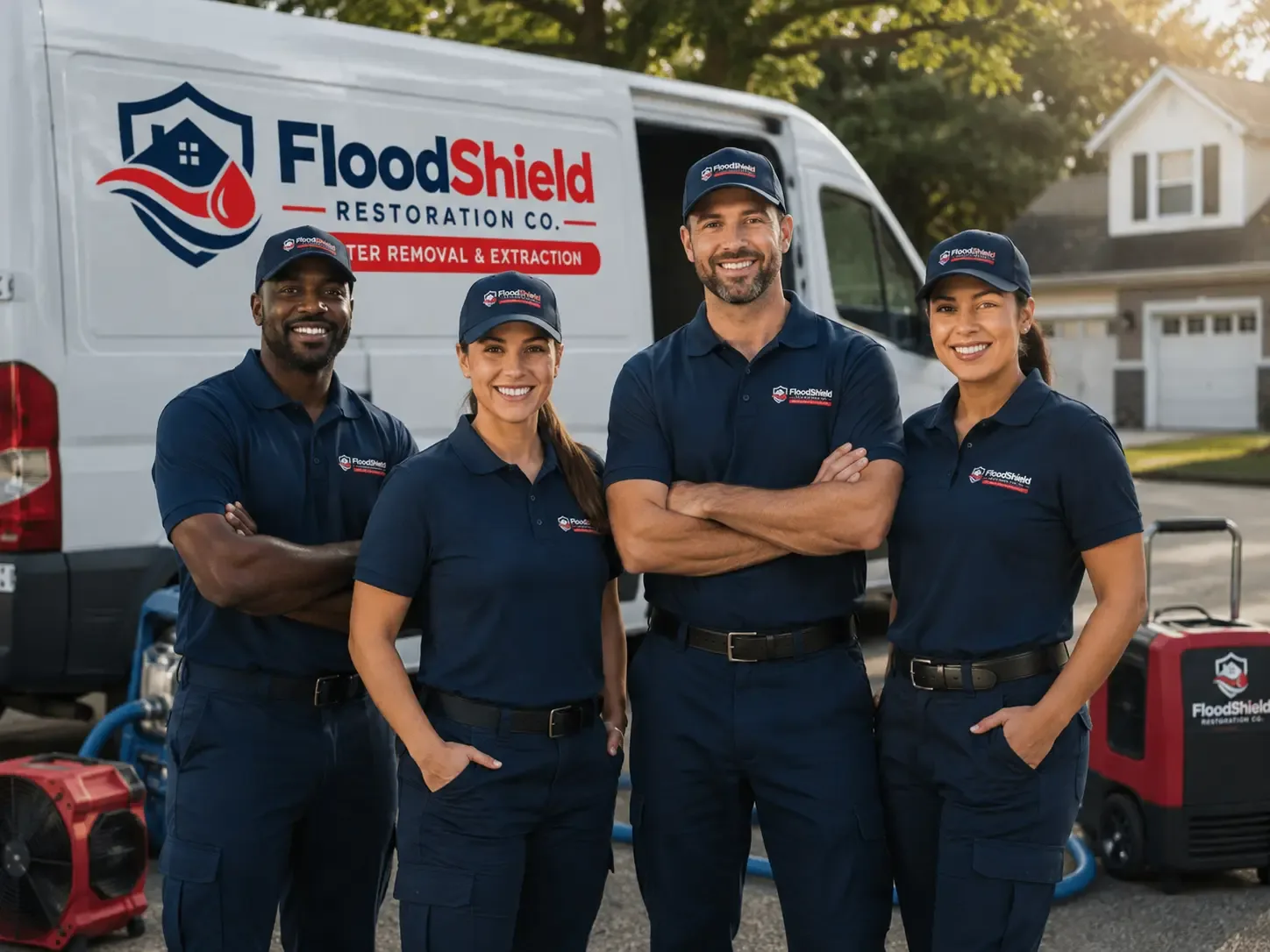 Flood Damage Restoration company in Cortland, OH